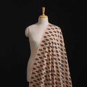 Natural Dyed Hand Block Print Ajrakh Cotton Hakoba Fabric 10