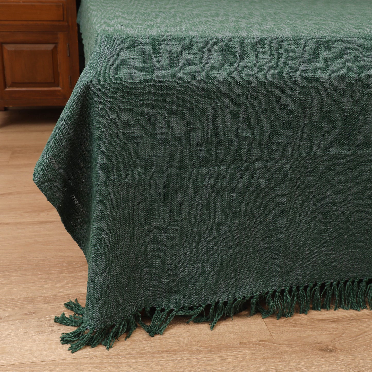Bijnor Pure Handloom Cotton Double Bed Sheet (108 x 90 in) 10