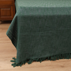 Bijnor Pure Handloom Cotton Double Bed Sheet (108 x 90 in) 10