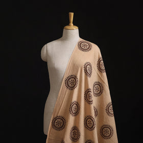 Natural Dyed Hand Block Print Ajrakh Cotton Hakoba Fabric 09