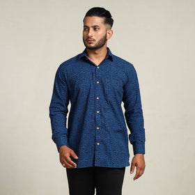 Block printed men shirt