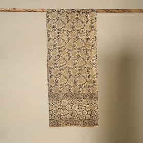 Pedana Block Print Natural Dyed Cotton Kalamkari Stole