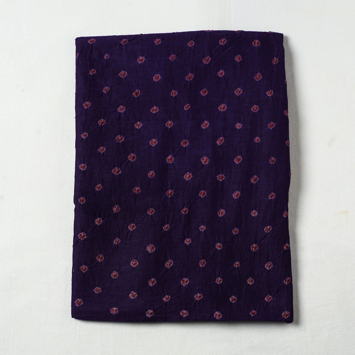 Blue - Kutch Bandhani Tie-Dye Cotton Precut Fabric 52
