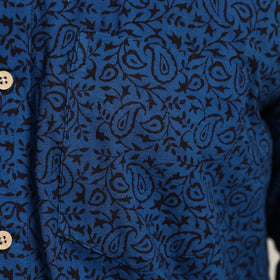 Block printed men shirt