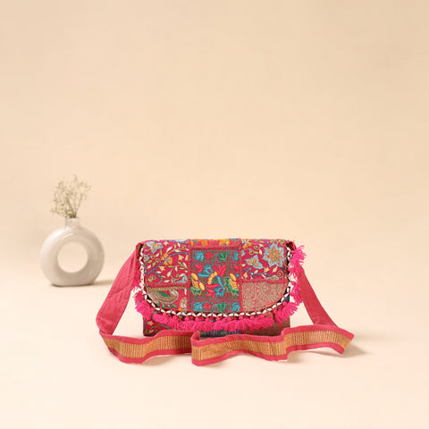 Khambadiya Patchwork Sling Bag 32