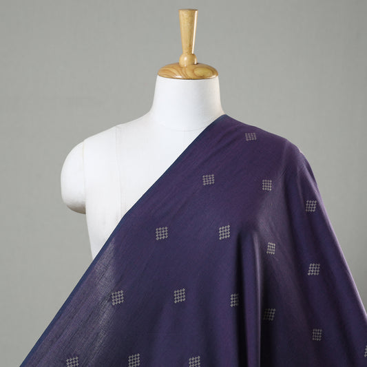 Purple - Jacquard Prewashed Cotton Fabric 03