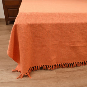 Bijnor Pure Handloom Cotton Double Bed Sheet (108 x 90 in) 11
