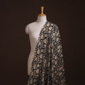 Bagru Hand Block Prints Pure Handloom Chanderi Silk Fabric 18