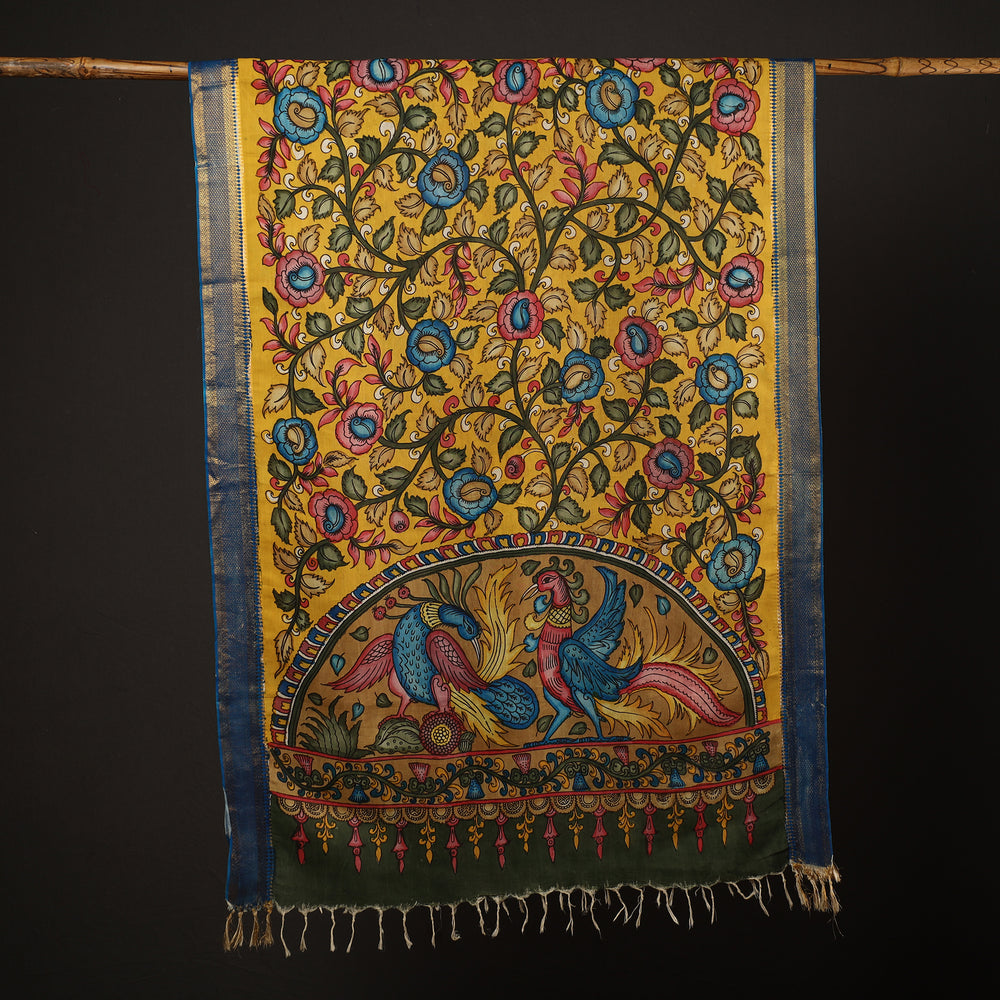 Kalamkari Handpainted Dupatta