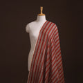 Bagru Hand Block Prints Pure Handloom Chanderi Silk Fabric 22