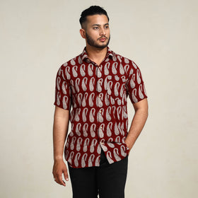  Block Printed men shirt

