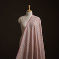 Multicolor - Exclusive! Pure Handspun Handwoven Pochampally Ikat Silk x Wool Fabric 23
