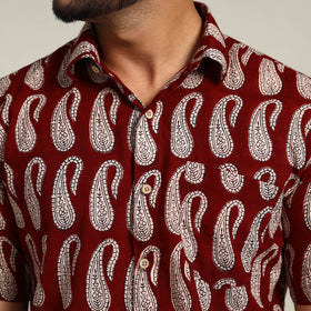 Block Printed men shirt
