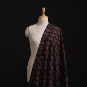 Natural Dyed Hand Block Print Ajrakh Cotton Hakoba Fabric 27