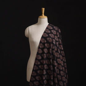 Natural Dyed Hand Block Print Ajrakh Cotton Hakoba Fabric 28