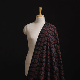 Natural Dyed Hand Block Print Ajrakh Cotton Hakoba Fabric 29