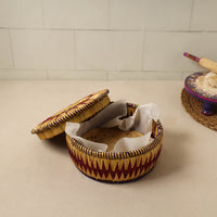 Handmade Sikki Grass Roti Box