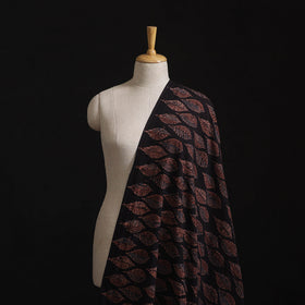 Natural Dyed Hand Block Print Ajrakh Cotton Hakoba Fabric 33