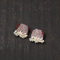 Buy Vedika Fabart Handmade Pearl Earrings