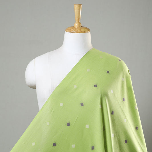 Green - Jacquard Prewashed Cotton Fabric 14