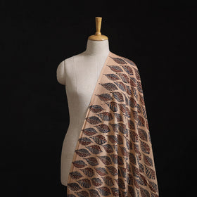 Natural Dyed Hand Block Print Ajrakh Cotton Hakoba Fabric 37