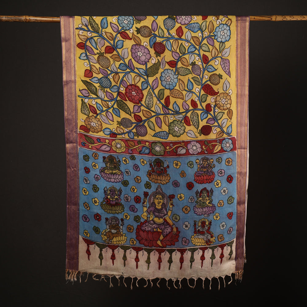 Kalamkari Handpainted Dupatta