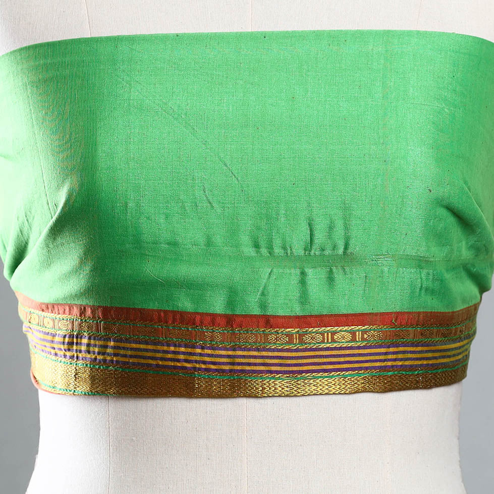 Green - Kanchipuram Silk Cotton Blouse Piece 25