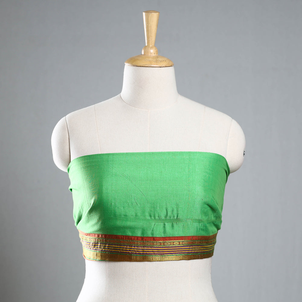 Green - Kanchipuram Silk Cotton Blouse Piece 25