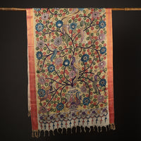 Kalamkari Handpainted Dupatta