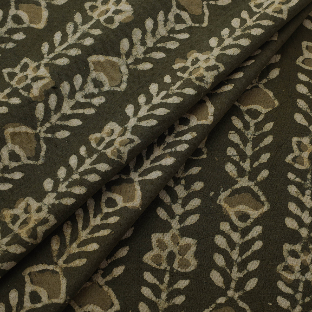 Bagru Dabu Hand Block Prints Natural Dyed Cotton Fabric 47