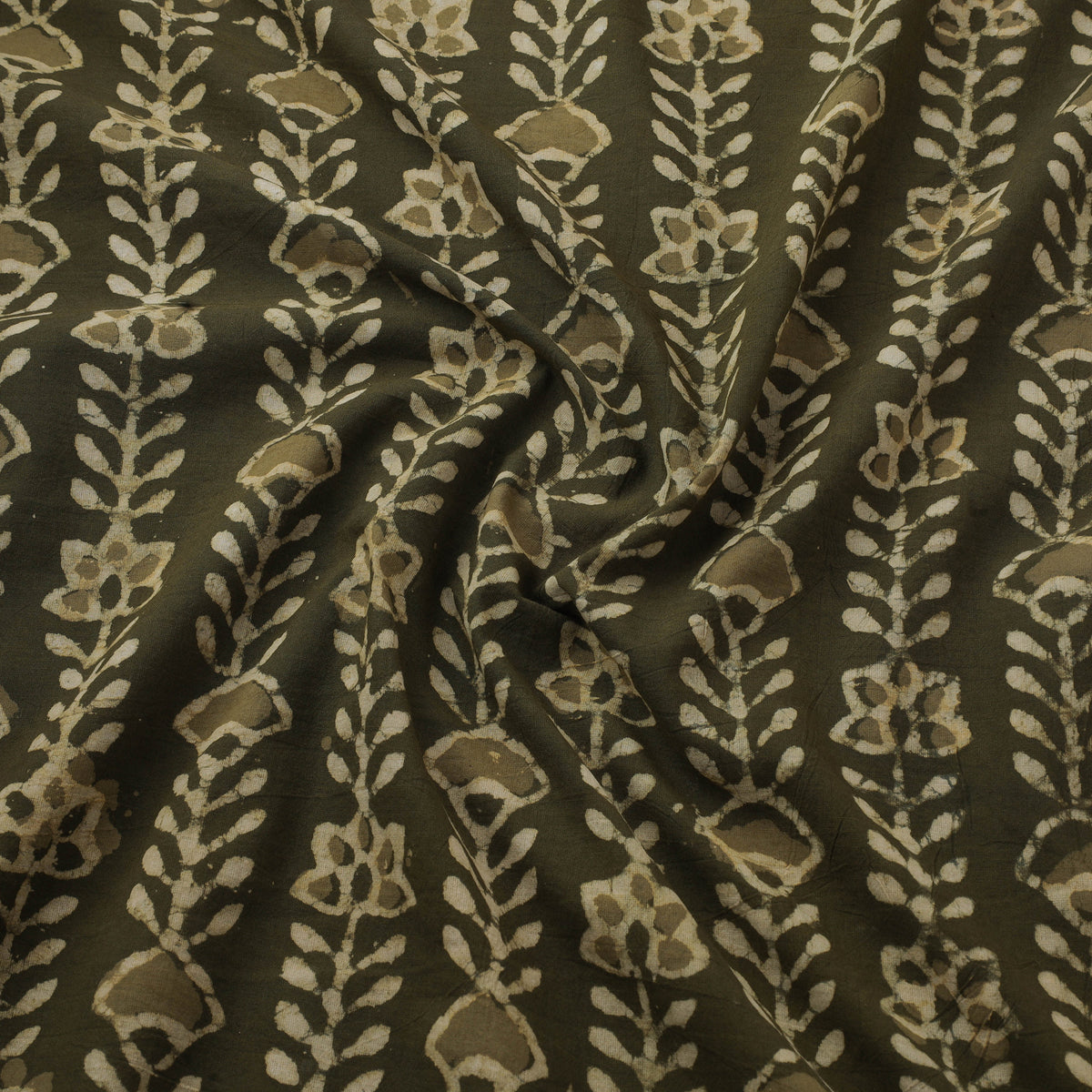 Bagru Dabu Hand Block Prints Natural Dyed Cotton Fabric 47