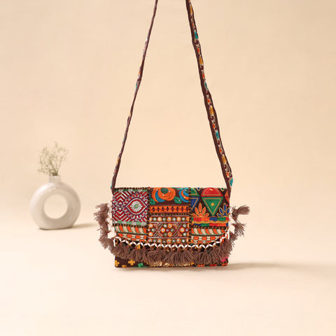 Khambadiya Patchwork Sling Bag 44