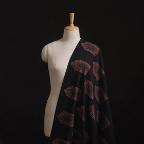 Natural Dyed Hand Block Print Ajrakh Cotton Hakoba Fabric 59