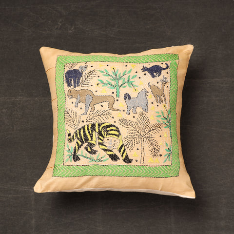 Kantha Cushion Cover