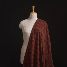 Natural Dyed Hand Block Print Ajrakh Cotton Hakoba Fabric 72