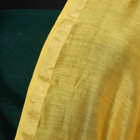 Yellow - chanderi silk handpainted pichwai dupatta 03