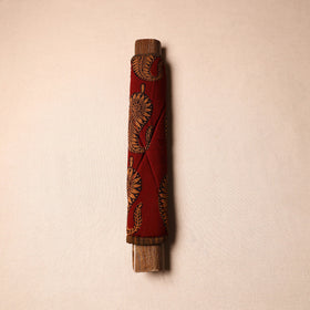 Buy Handmade Cotton Maroon Fridge Handle Cover