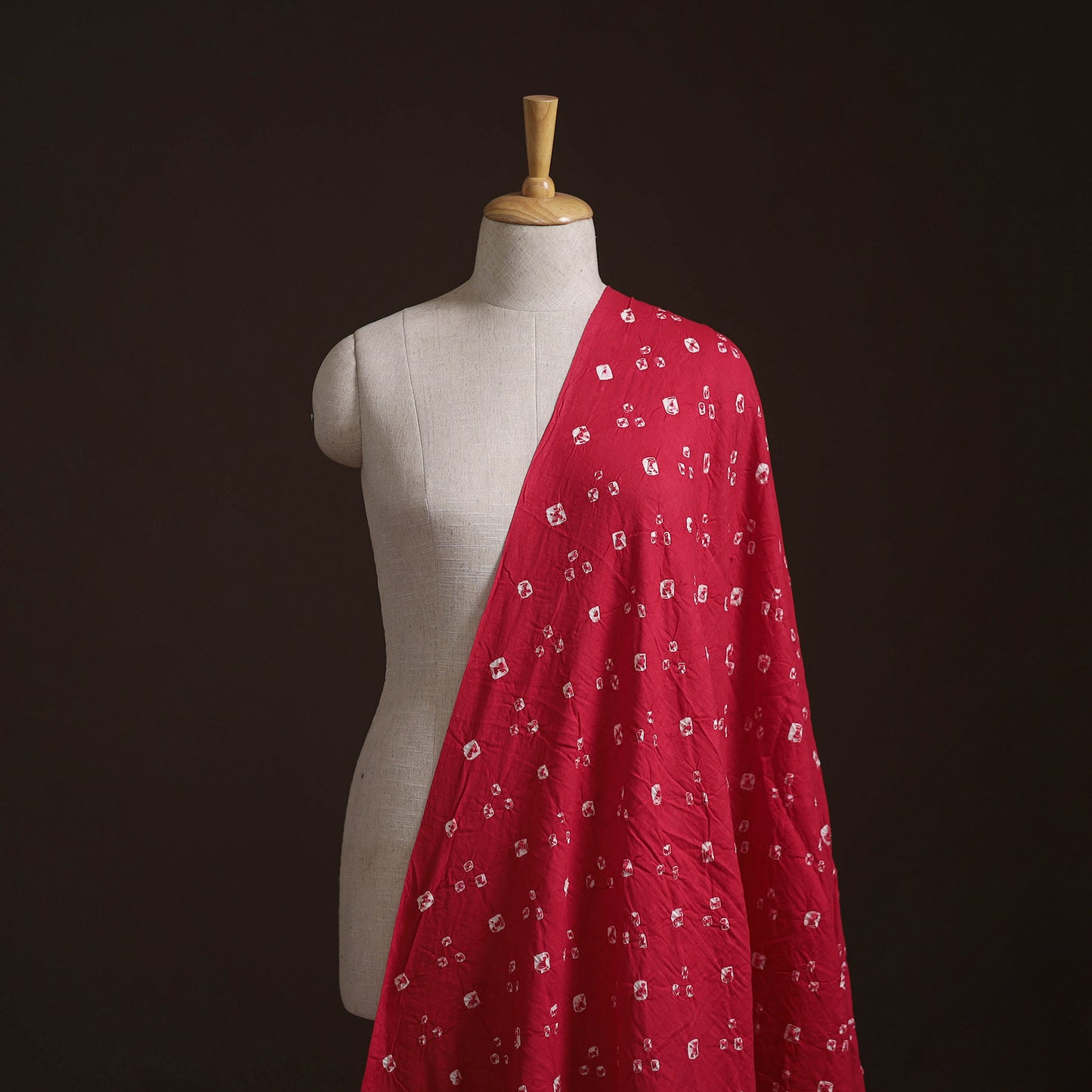 Kutch Bandhani Tie-Dye Cotton Fabric 04