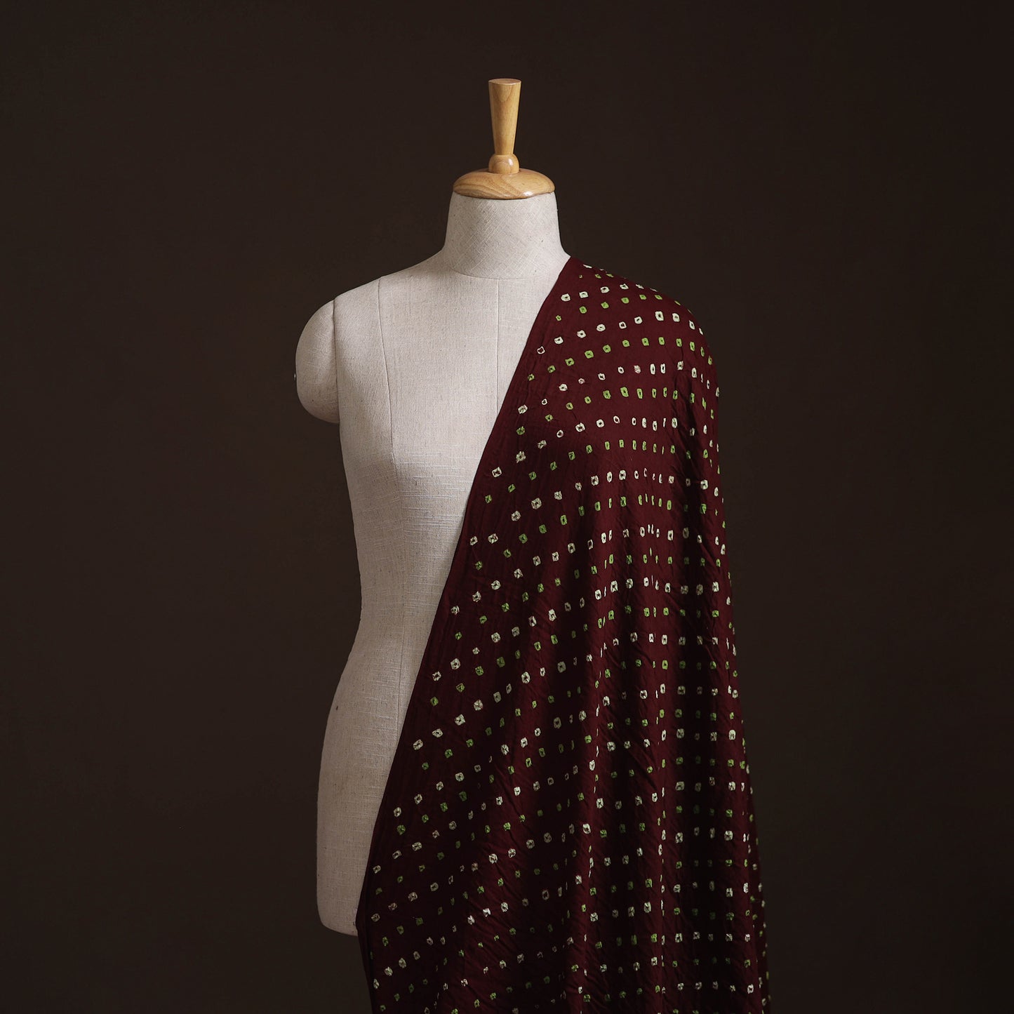 Kutch Bandhani Tie-Dye Cotton Fabric 03