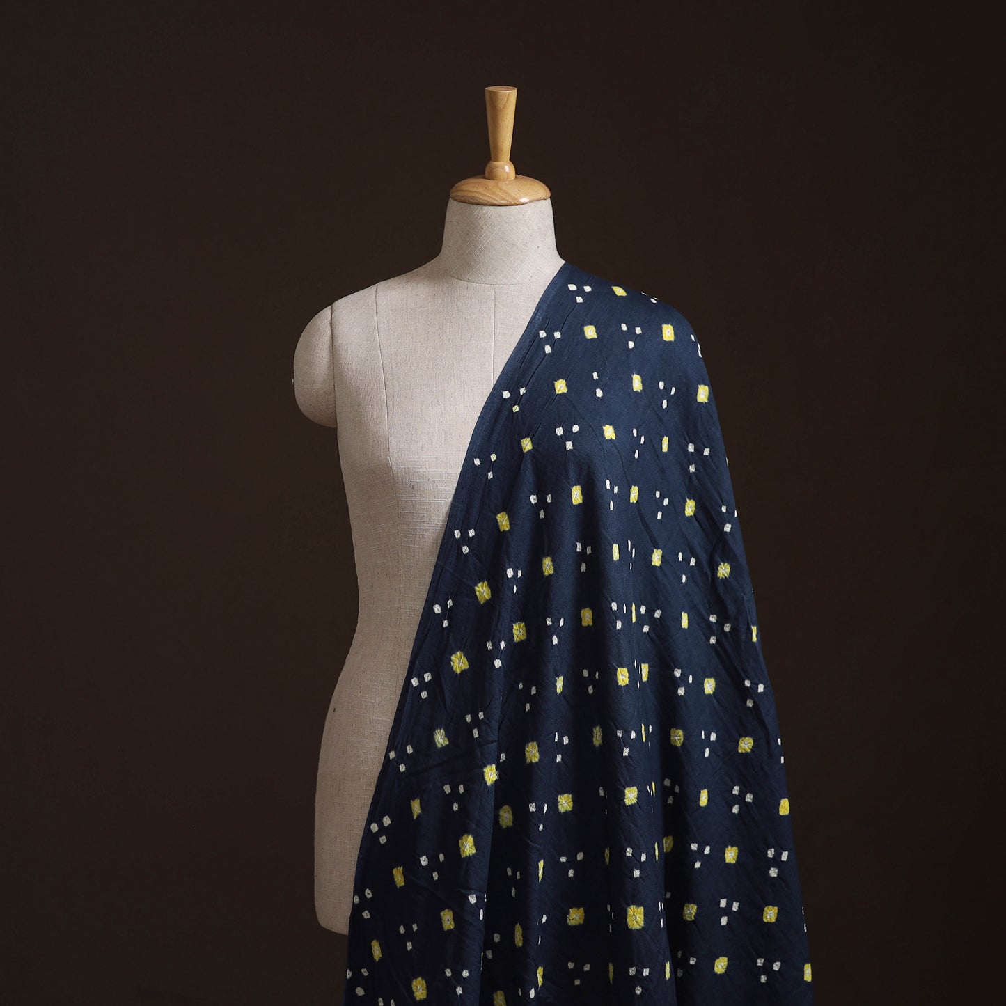 Kutch Bandhani Tie-Dye Cotton Fabric 09