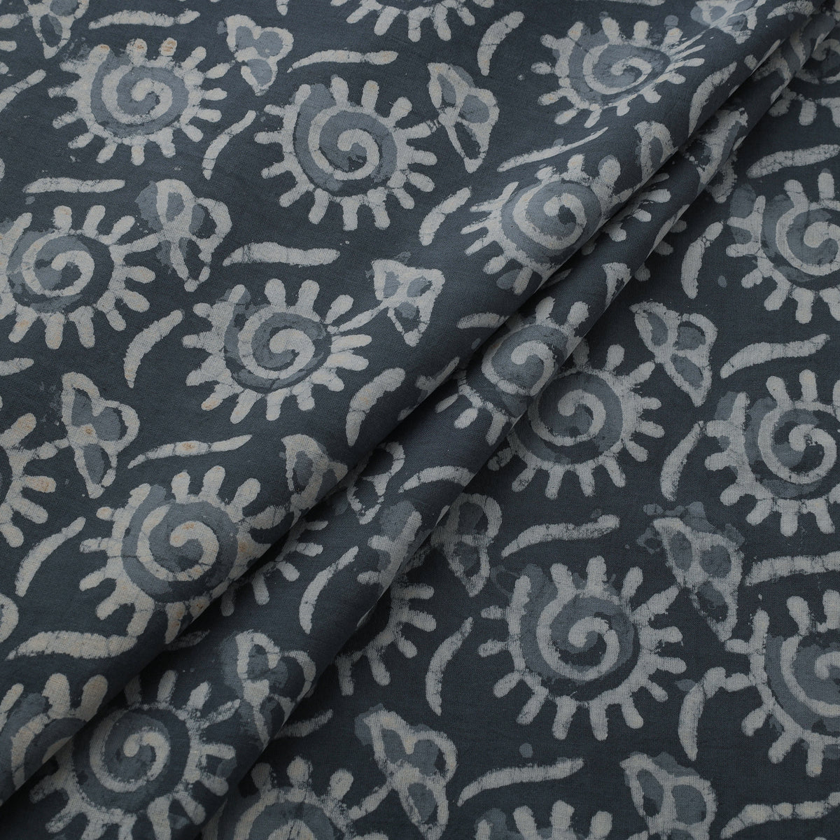 Bagru Dabu Hand Block Prints Natural Dyed Cotton Fabric 66