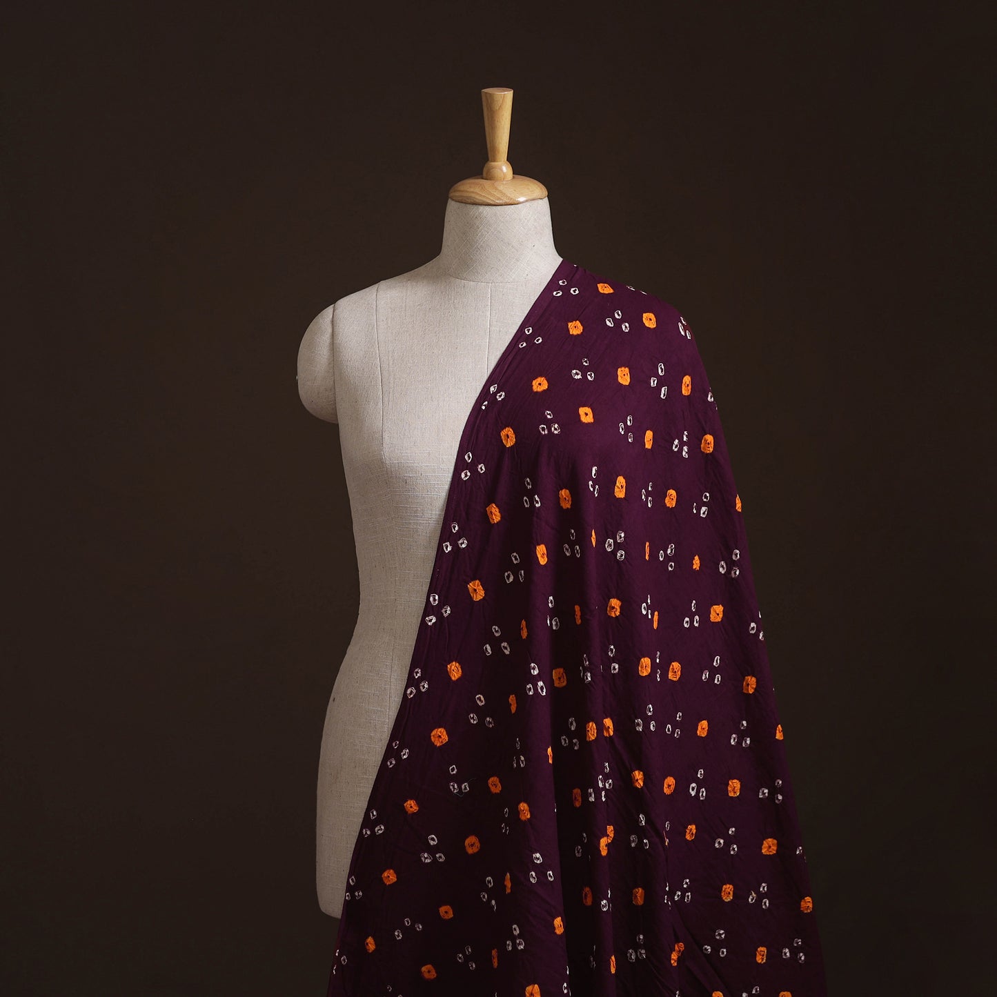 Kutch Bandhani Tie-Dye Cotton Fabric 20