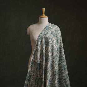 Green - Authentic Kutch Hand Block Batik Print Pure Handwoven Natural Dyed Kala Cotton Fabric 57