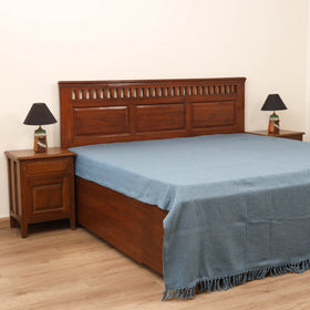 Bijnor Pure Handloom Cotton Double Bed Sheet (108 x 90 in) 23