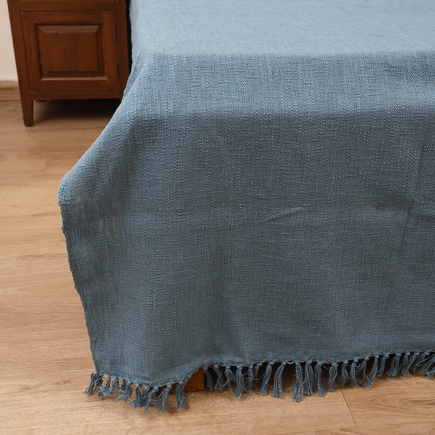 Bijnor Pure Handloom Cotton Double Bed Sheet (108 x 90 in) 23