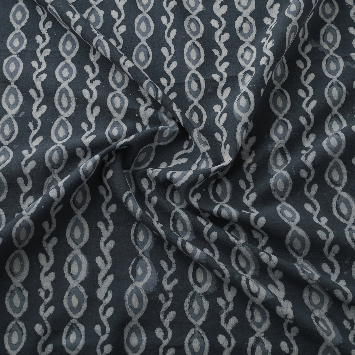 Bagru Dabu Hand Block Prints Natural Dyed Cotton Fabric 68