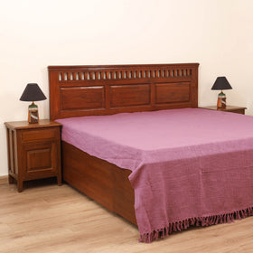 Bijnor Pure Handloom Cotton Double Bed Sheet (108 x 90 in) 24