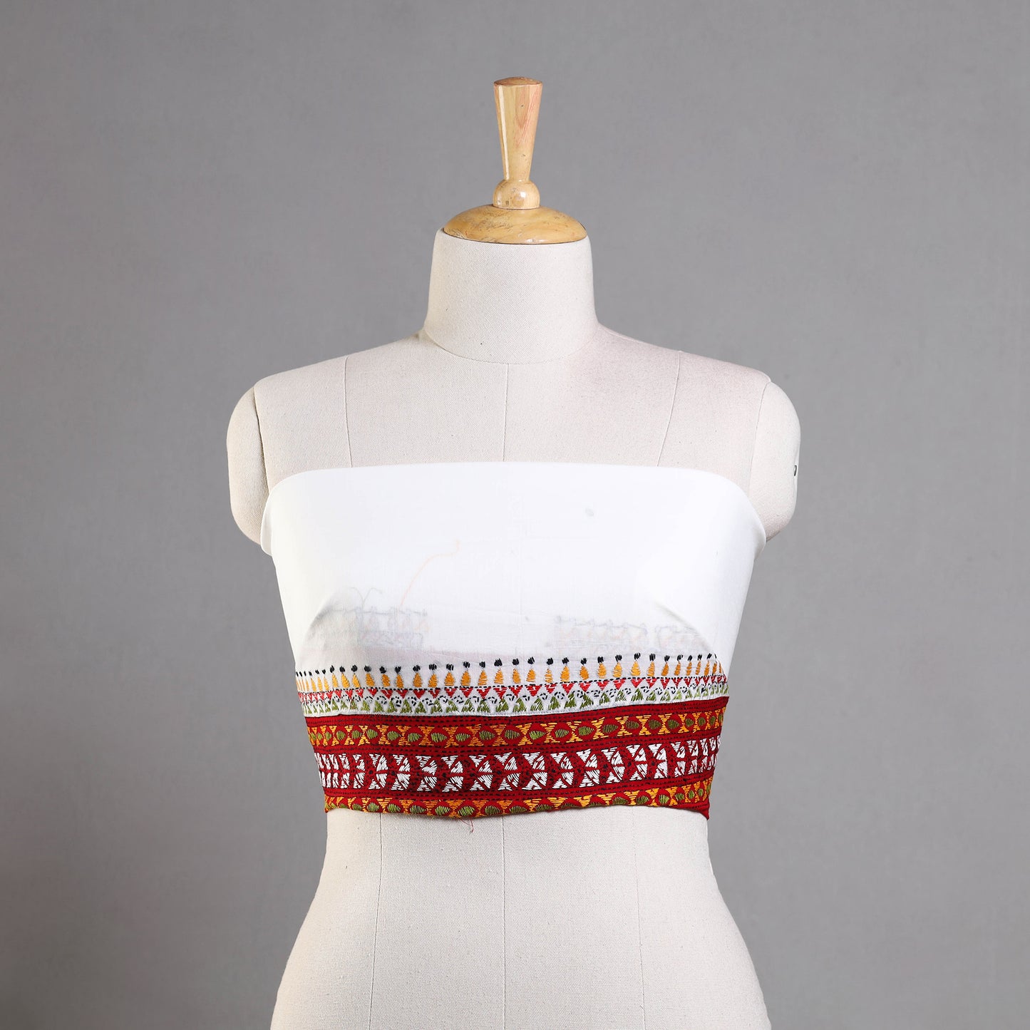 Kantha Embroidery Blouse Piece