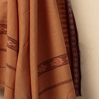 Brown - Sambalpuri Ikat Handloom Cotton Towel Gamcha