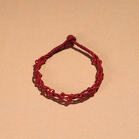 patwa thread beadwork anklet